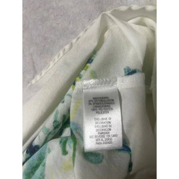 Studio One New York Women's Sleeveless Floral Print Dress Size 10 - Picture 5 of 6